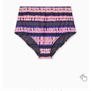 Torrid swim bottoms size 00